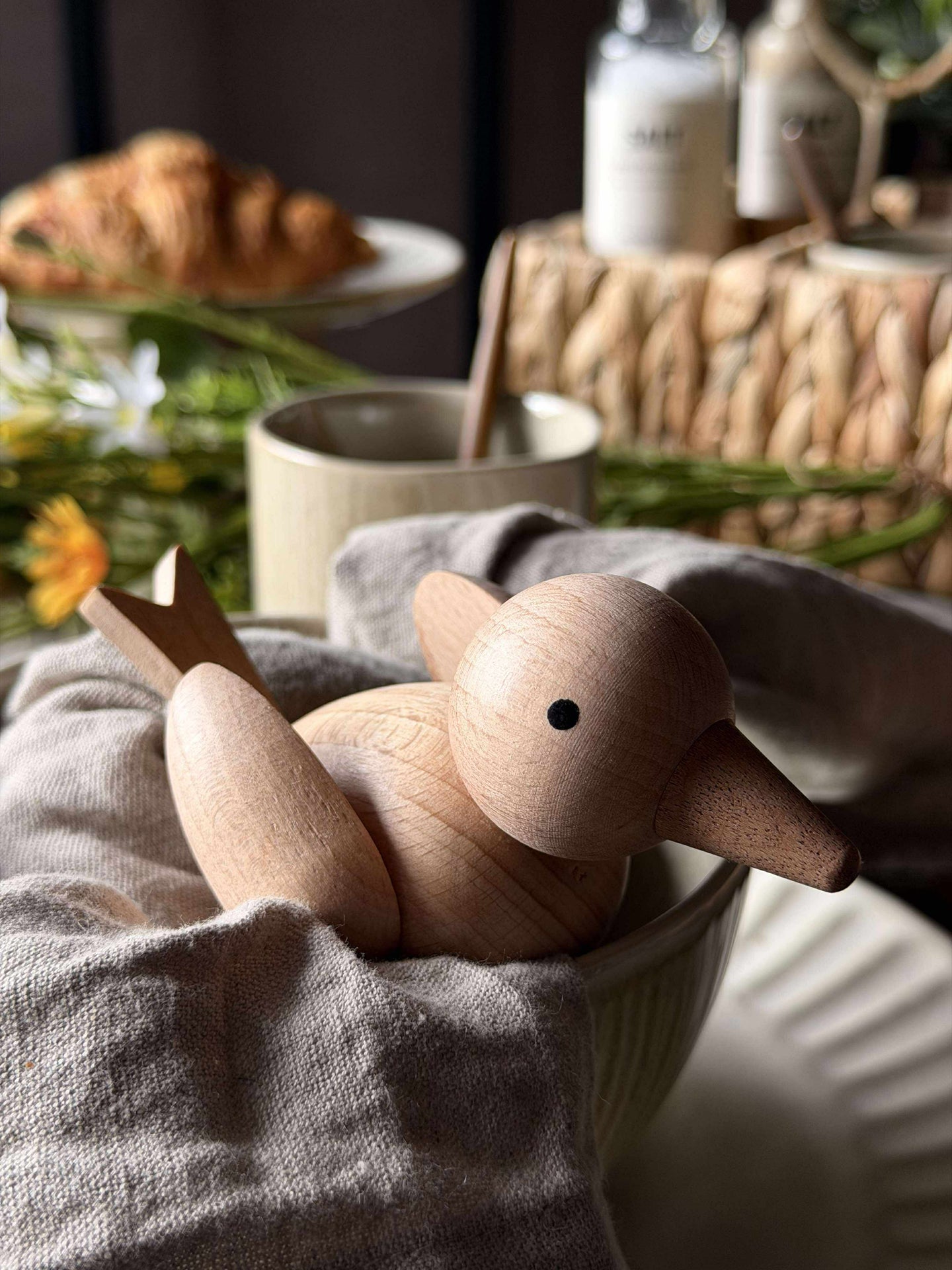 Stående Fugl - Bøk