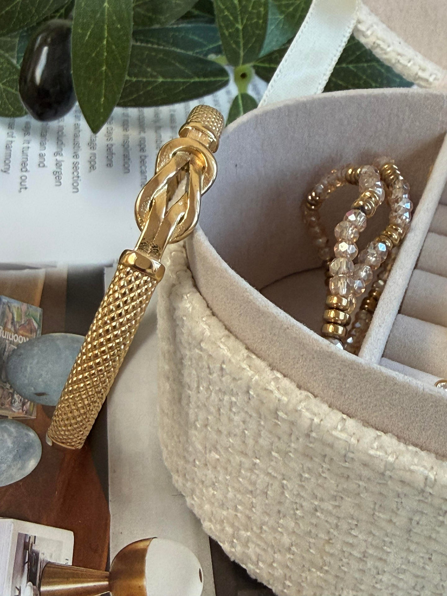 Armring AURELIA forgylt