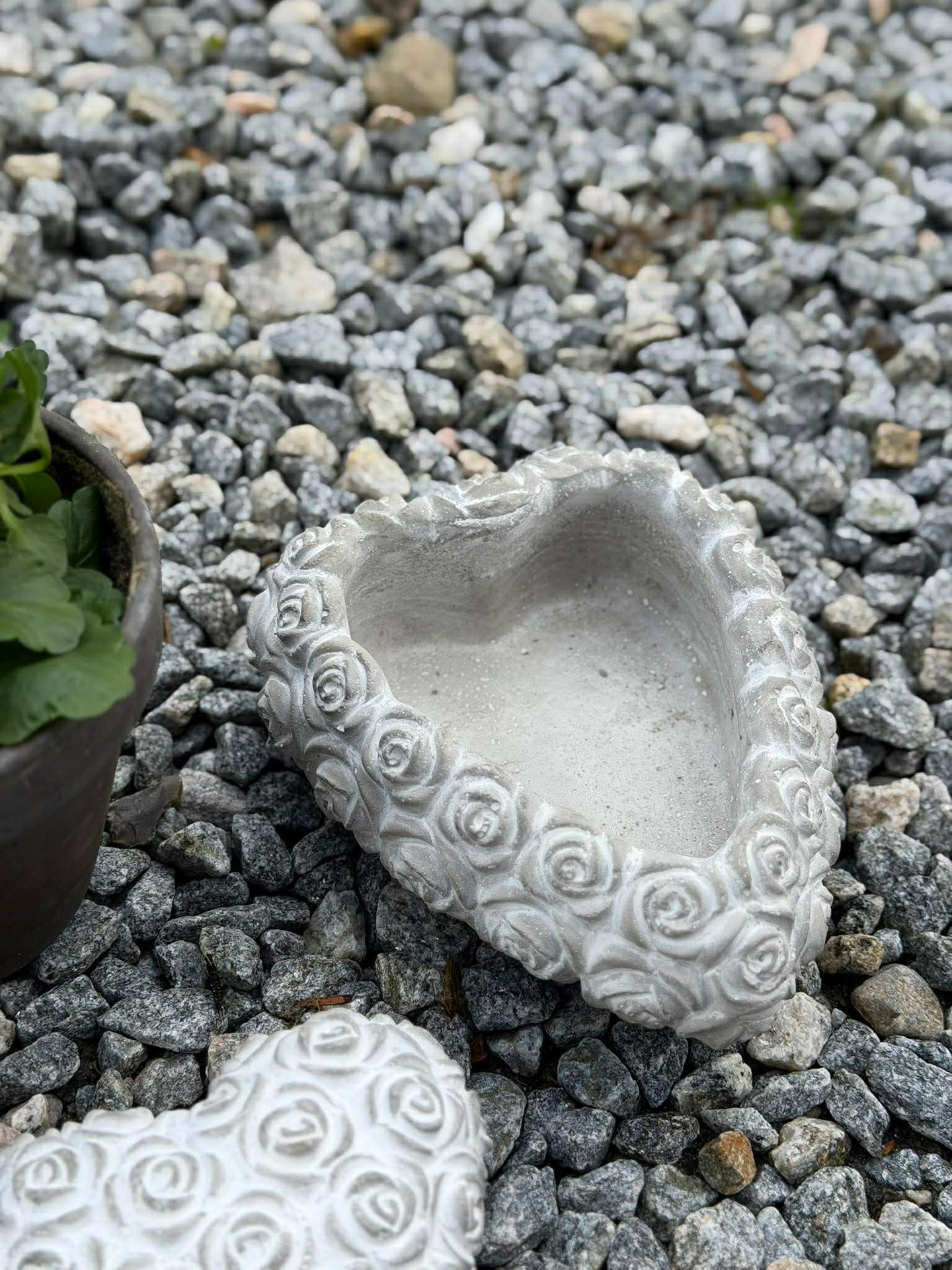 Hjerte med roser - Flere størrelser