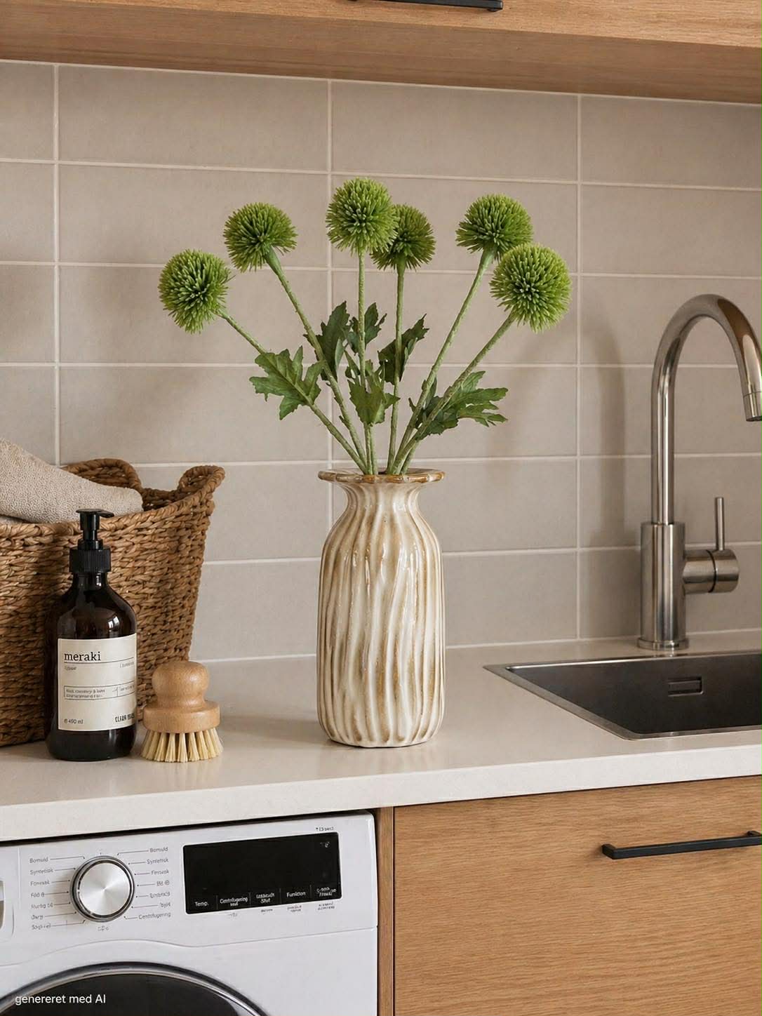 Blomststilker i bunt - Lime