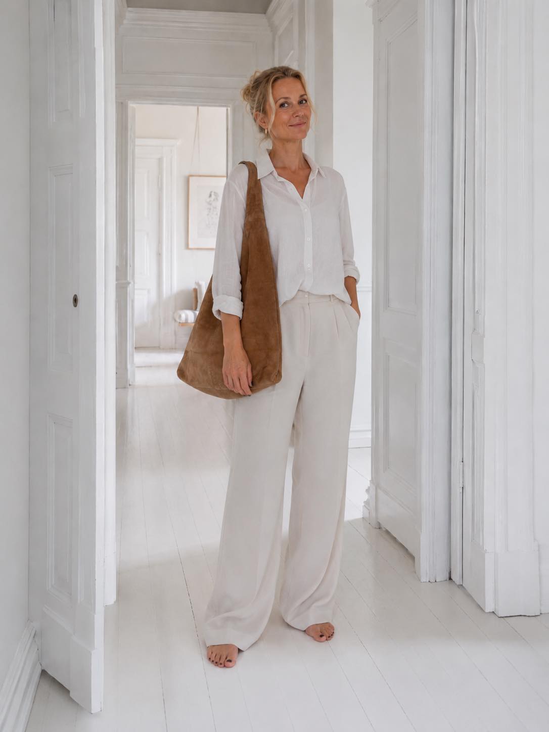 Shopper Ruskinn - Nude brown