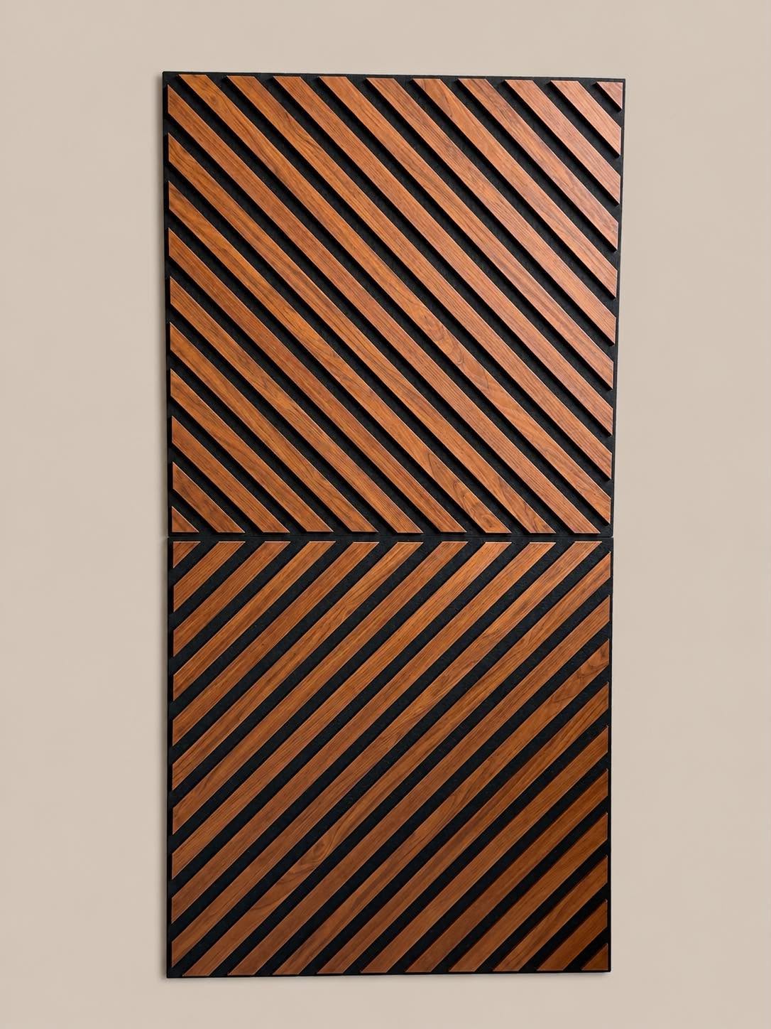 Akustikkpanel 60x60 - Pakke med 2 plater