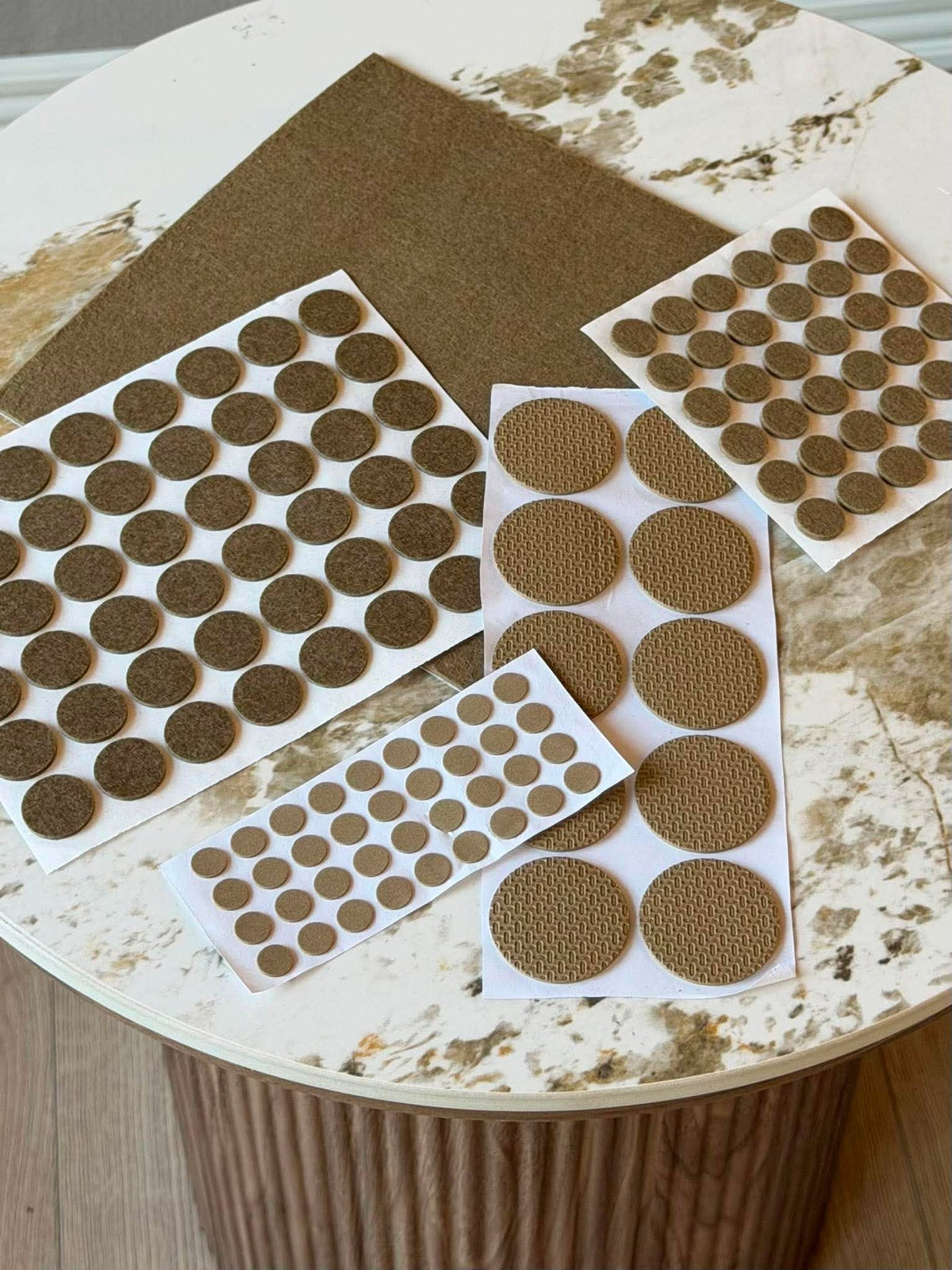 Filtklistermerker - Brown