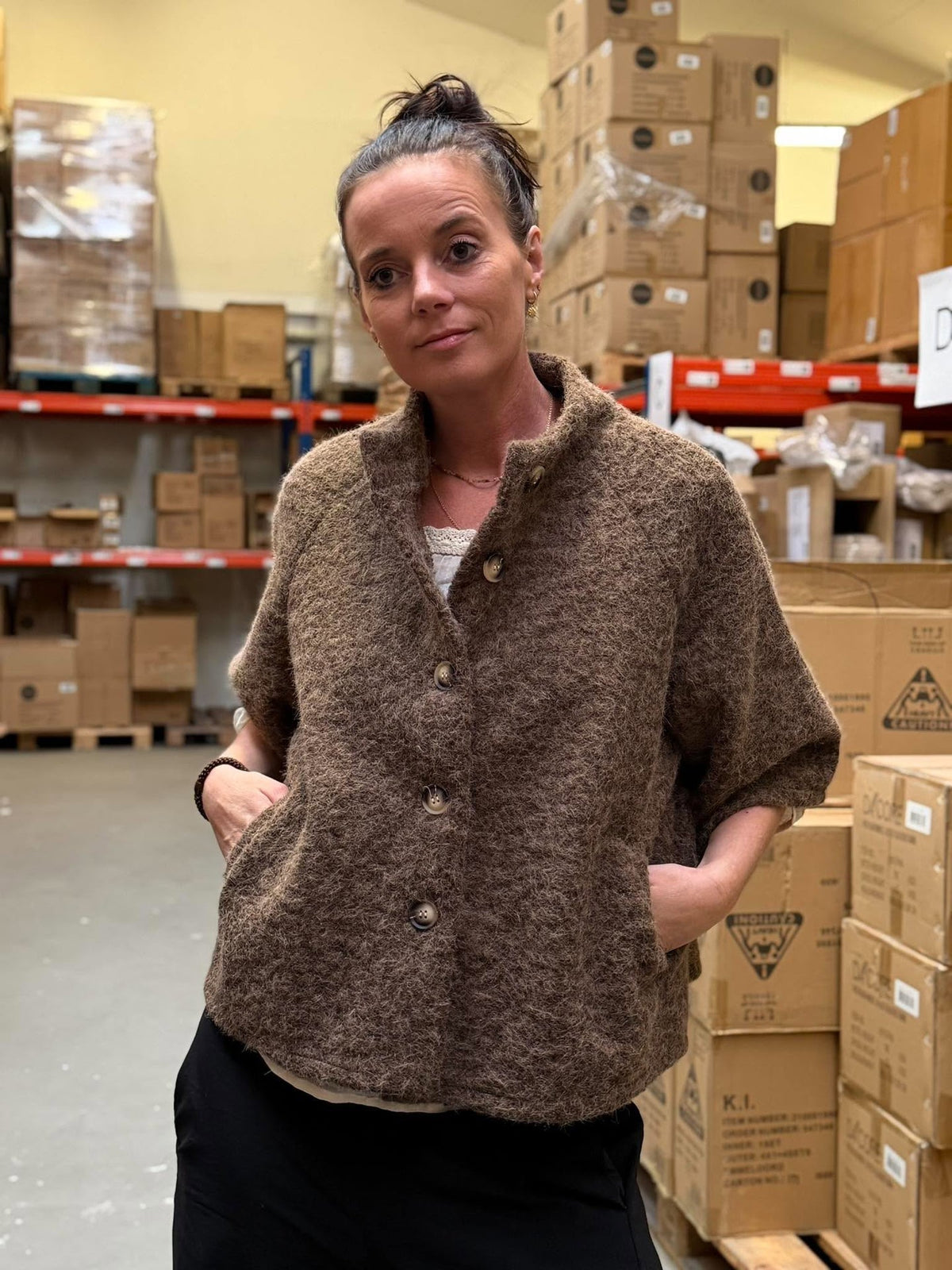 Jakke Riviera Marrone