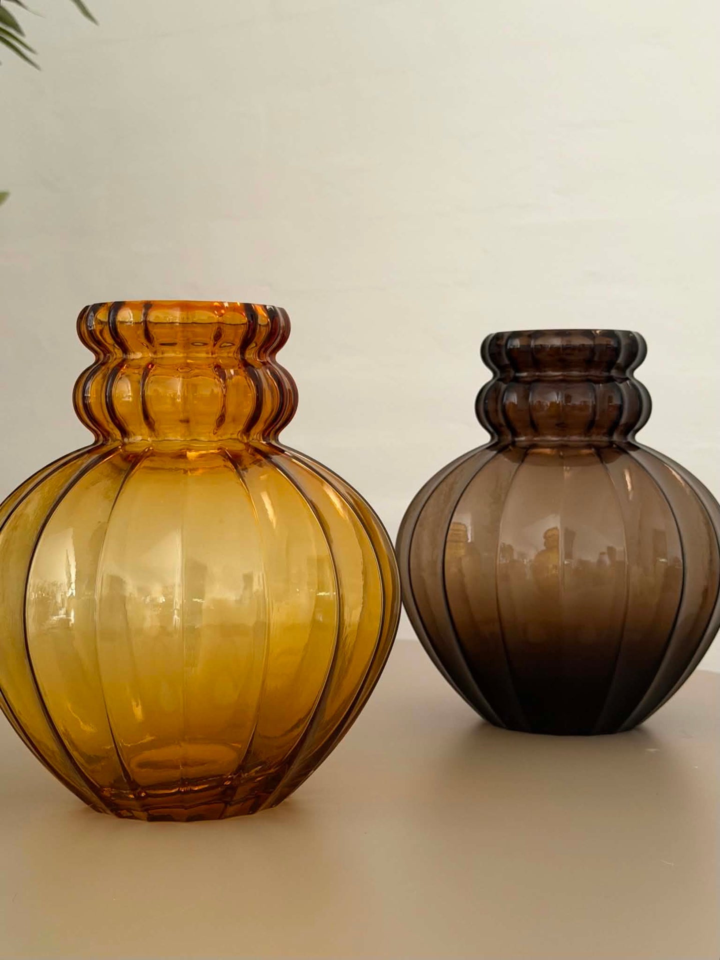 Vase Mary - Amber