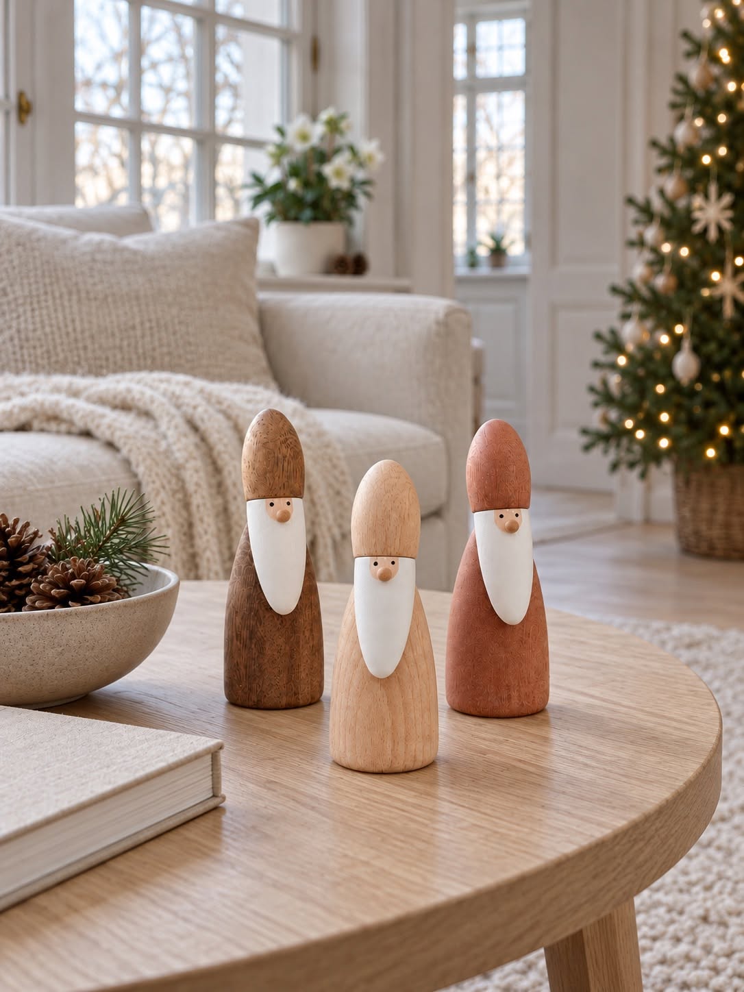 De 3 vise menn - wood – trefigurer