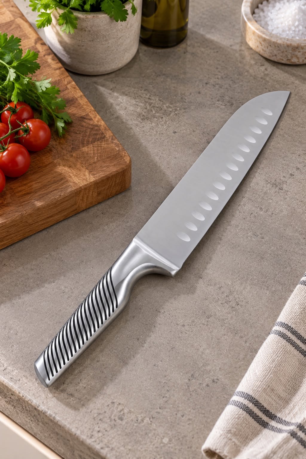 Santoku-kniv SAIKA – Rustfritt Stål