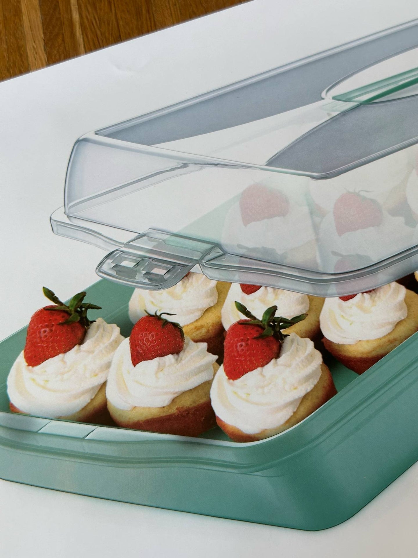 Kakefat med lokk - Fargemiks