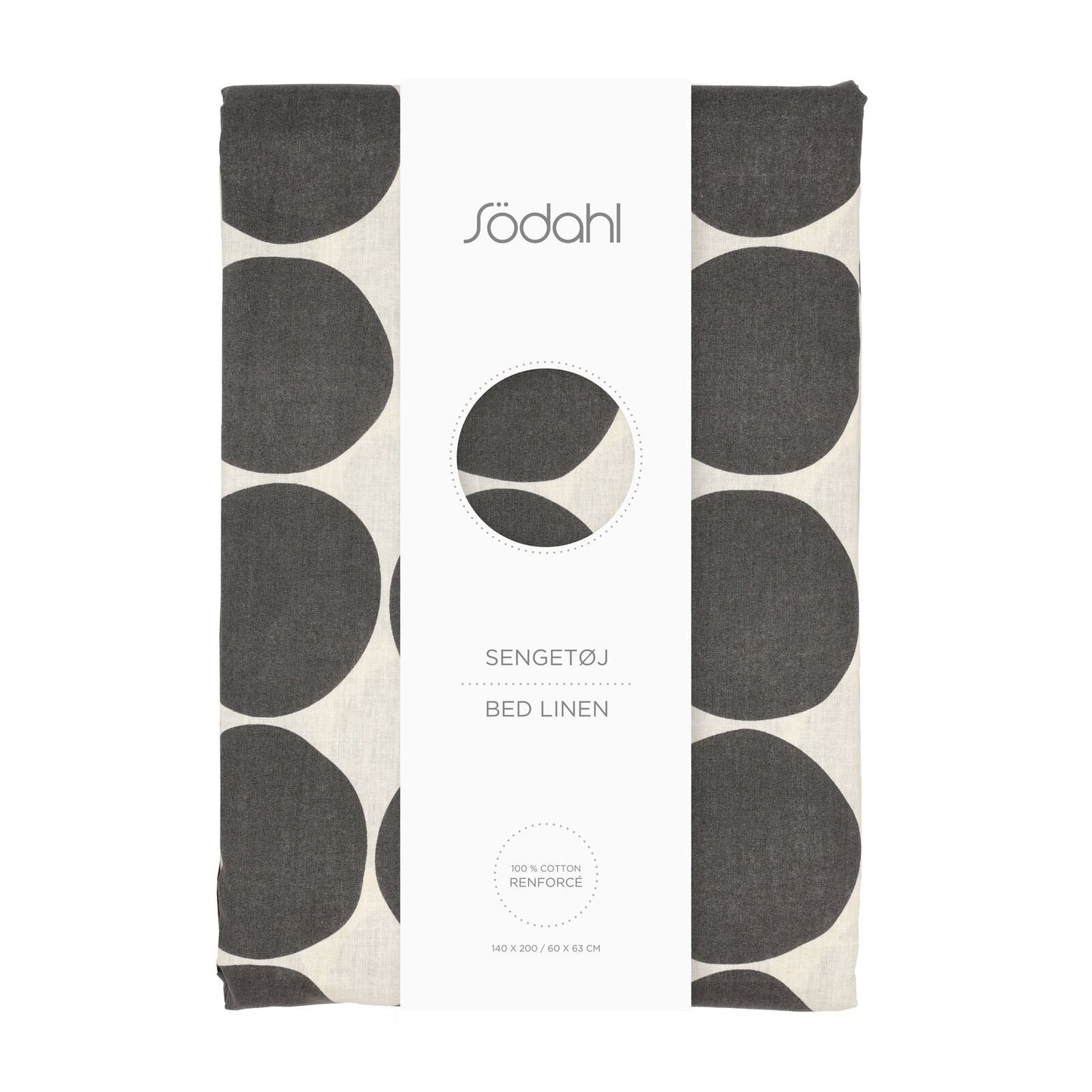 Sengetøysett, Bubble ash, 140x200 - 63x60