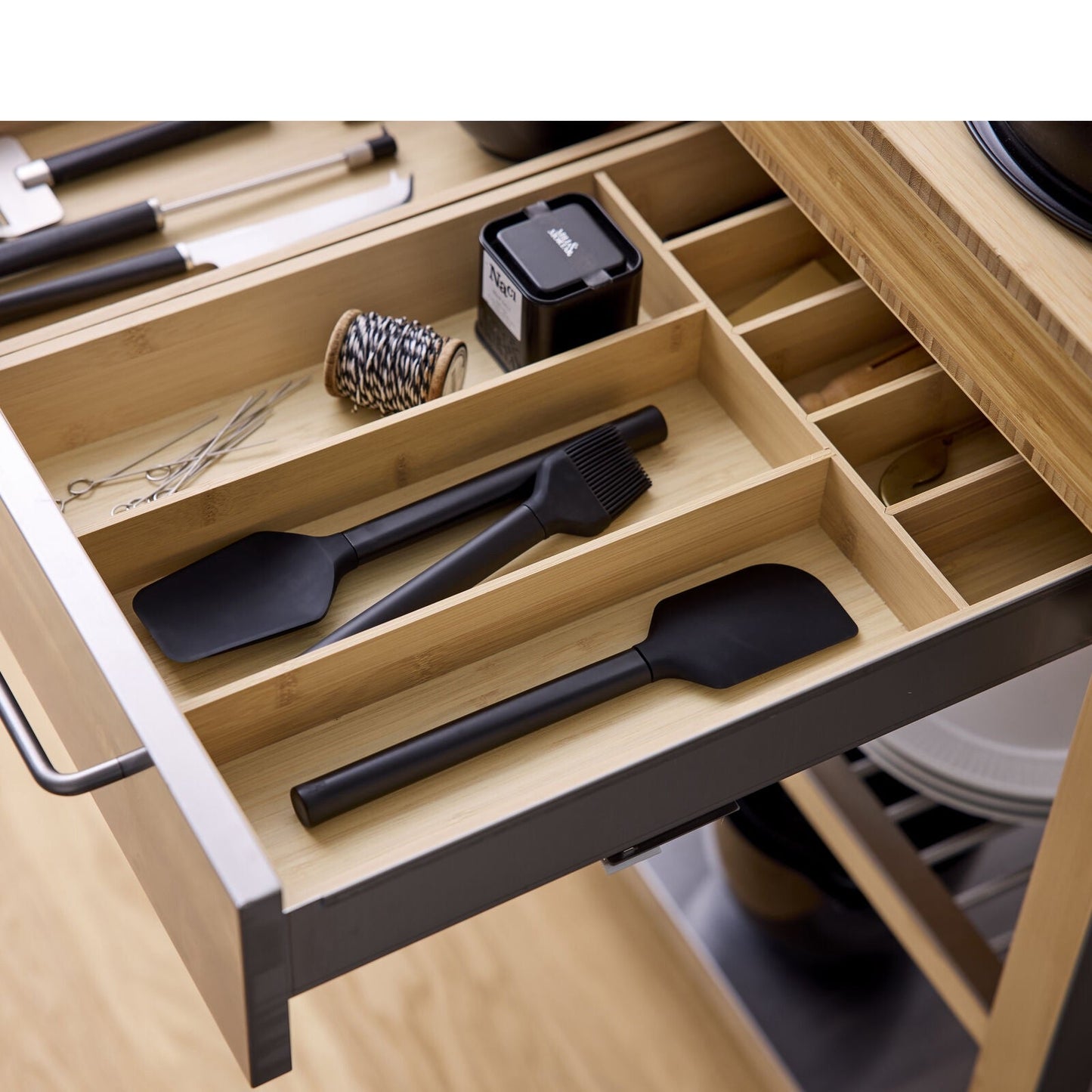 Bakesett - 3 deler - Svart