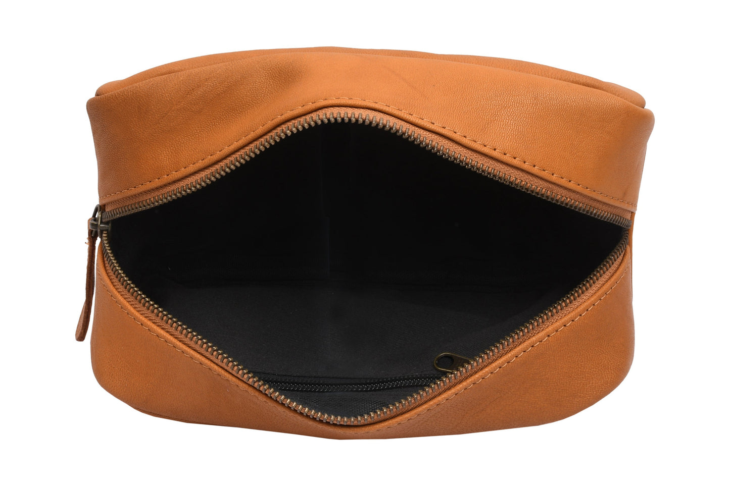 Toalettmappe Faust - Cognac