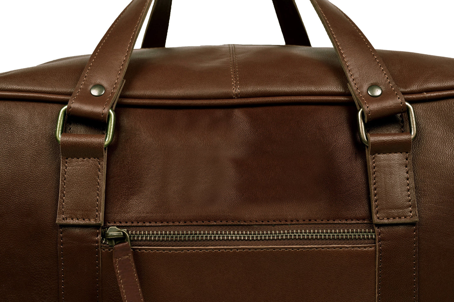 Weekendveske Faust - Dark cognac