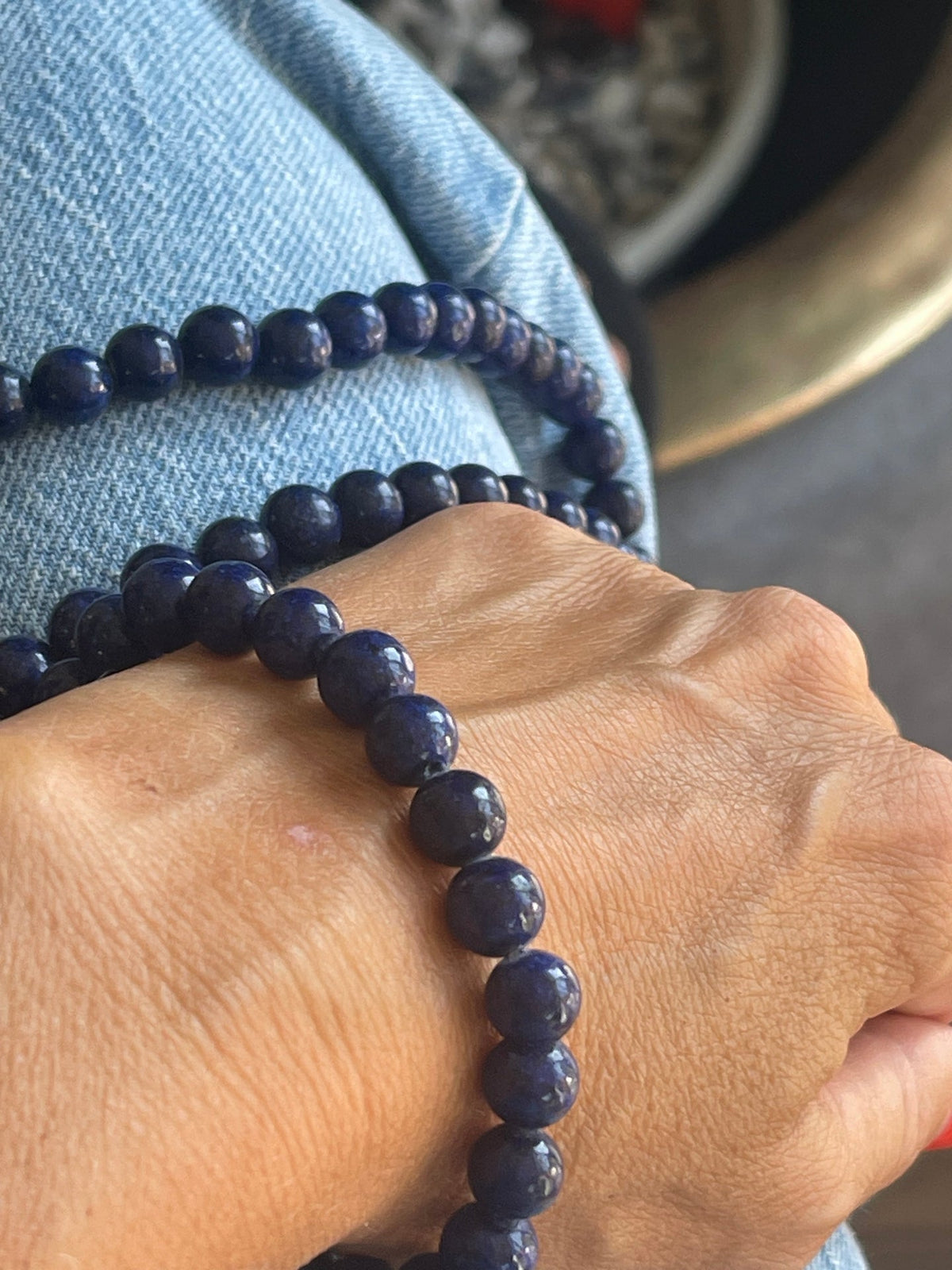 Halskjede Mary Navy