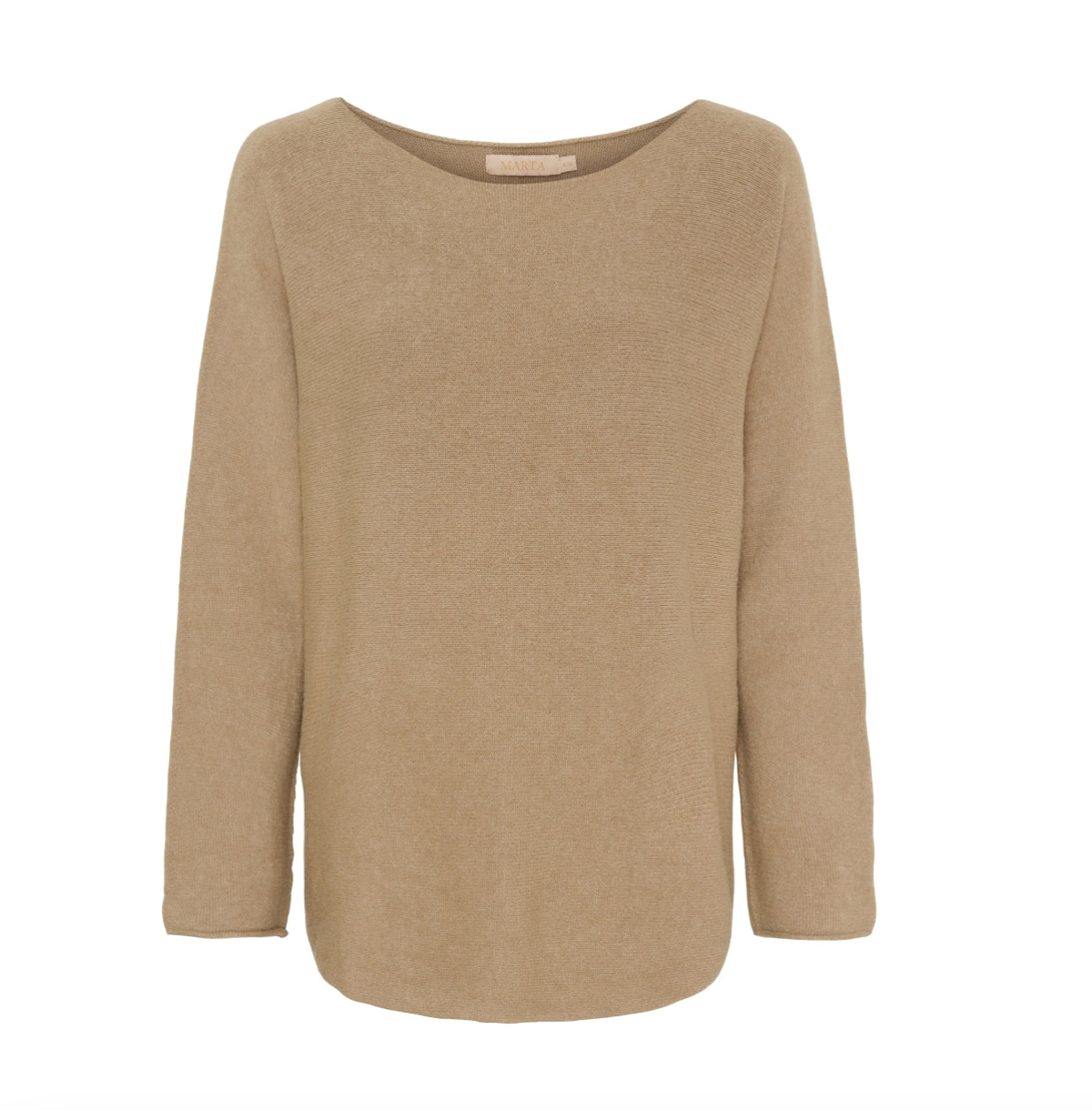 Bluse Dagmar super myk kvalitet – Lys camel