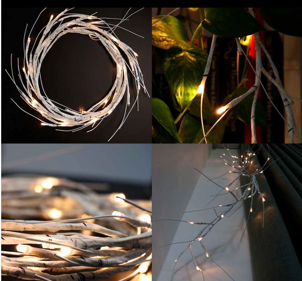 Pilegrener med LED
