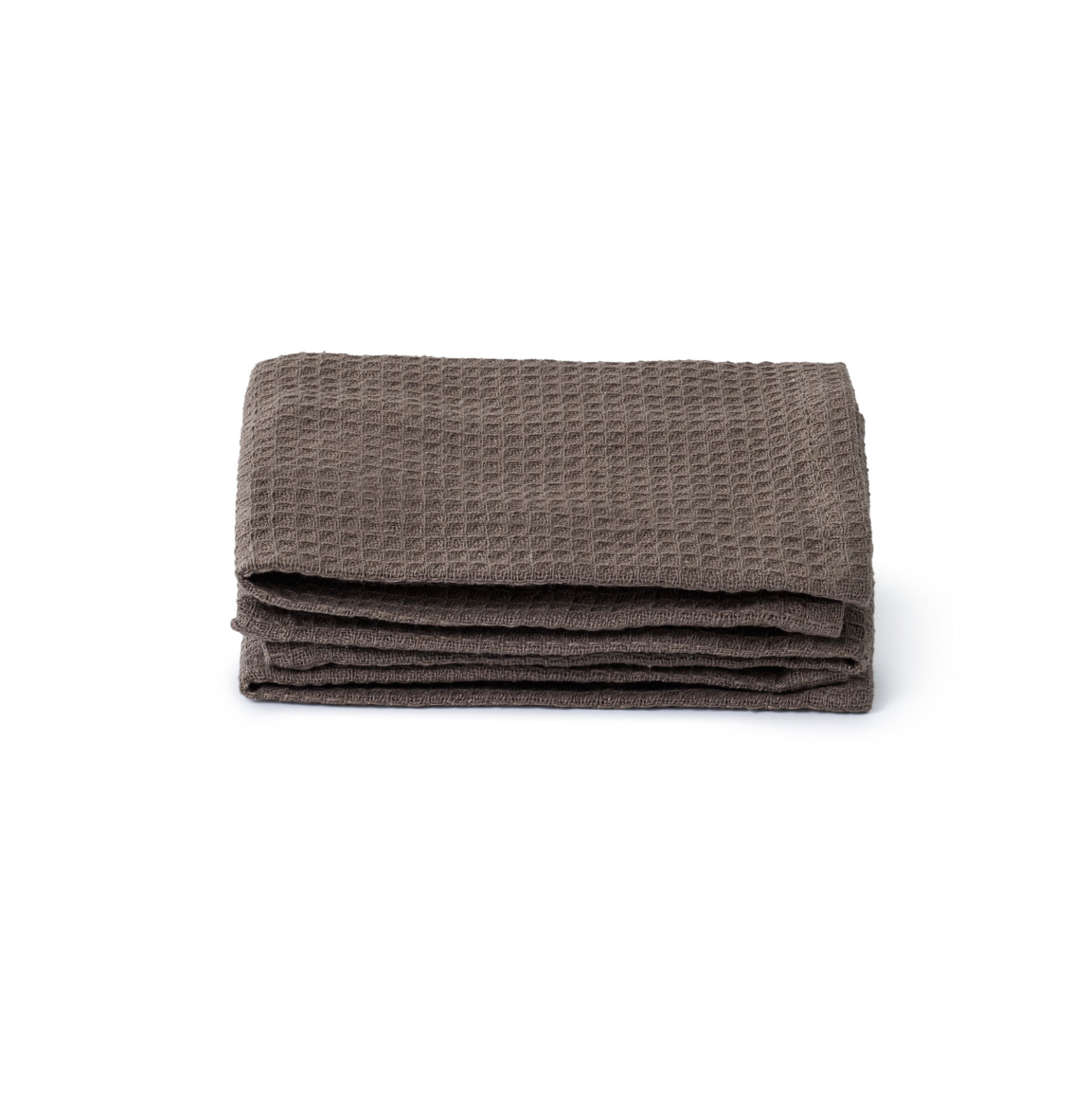 Kjøkkenklut 3 stk - Vaffelvevd brun