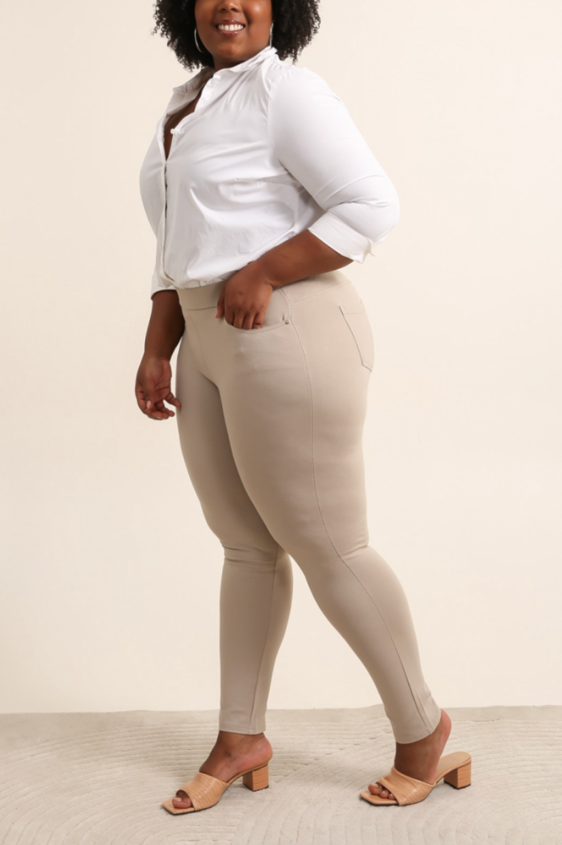Bukser Amalie Stretchy Plus Size 38-50