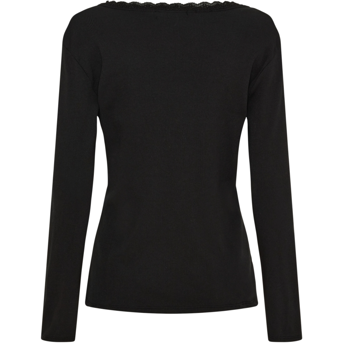 Bluse Masha m. Knapper - Svart