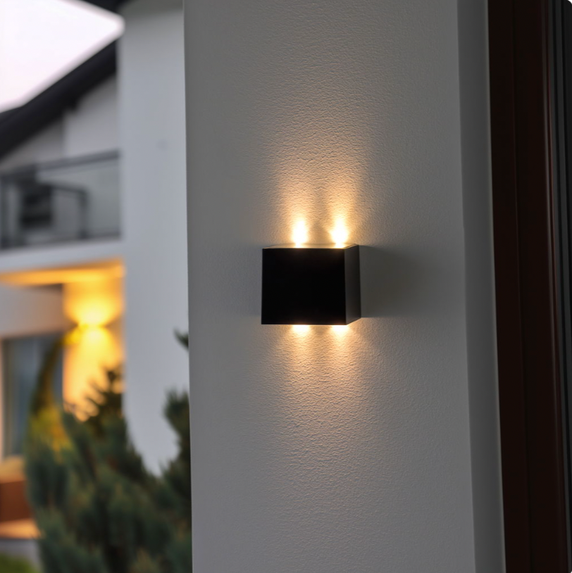 Cube Up & Down Solar Lampe - 2 stk