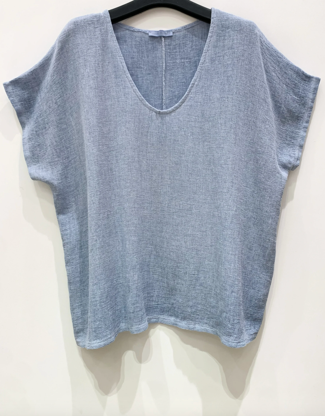 T-skjorte Cozy linblanding - Jeans