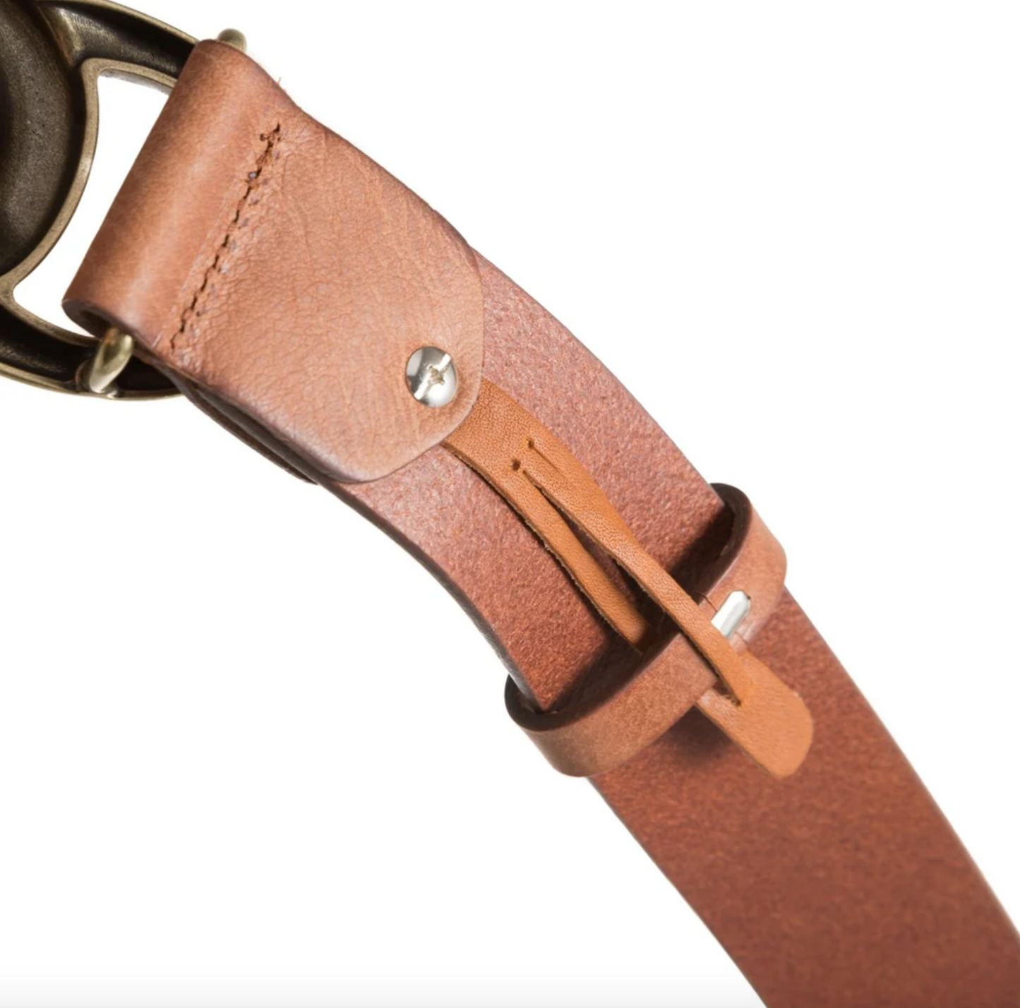 Jeansbelte - Cognac