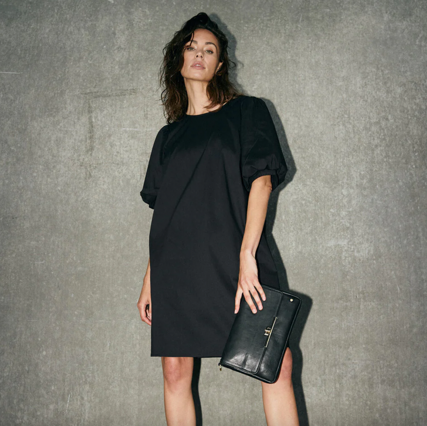 Clutch Elegant svart / gull