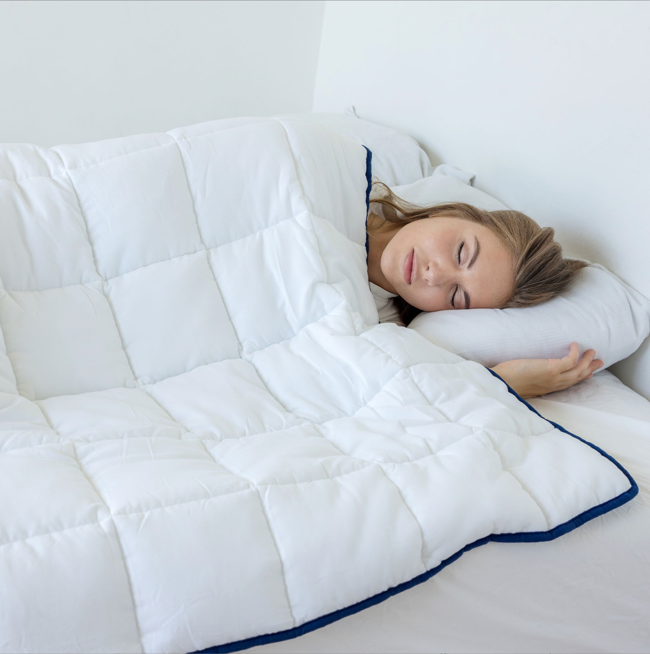 Vektdyne 140x200, 7kg - hvit