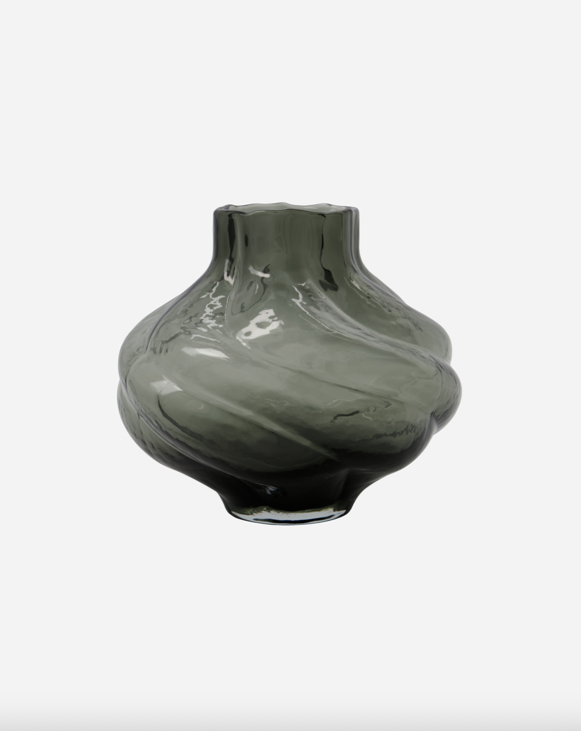 Vase munnblåst