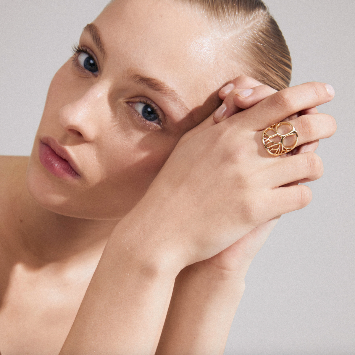 Ring ALIA forgylt