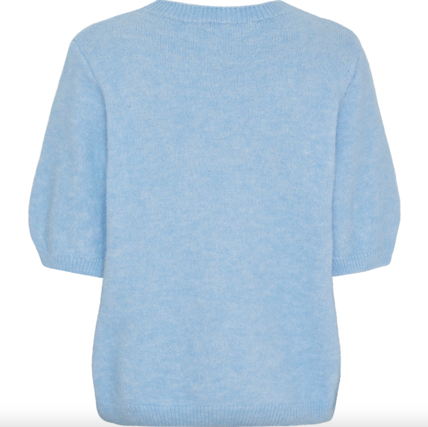 Strikk med 3/4 ermer - Sky