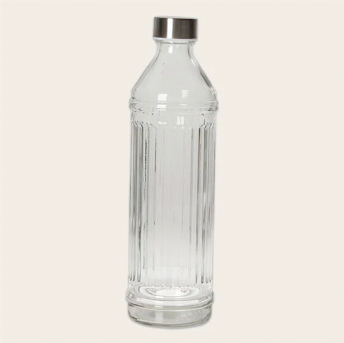 Vannflaske med metallokk - 1000 ml.