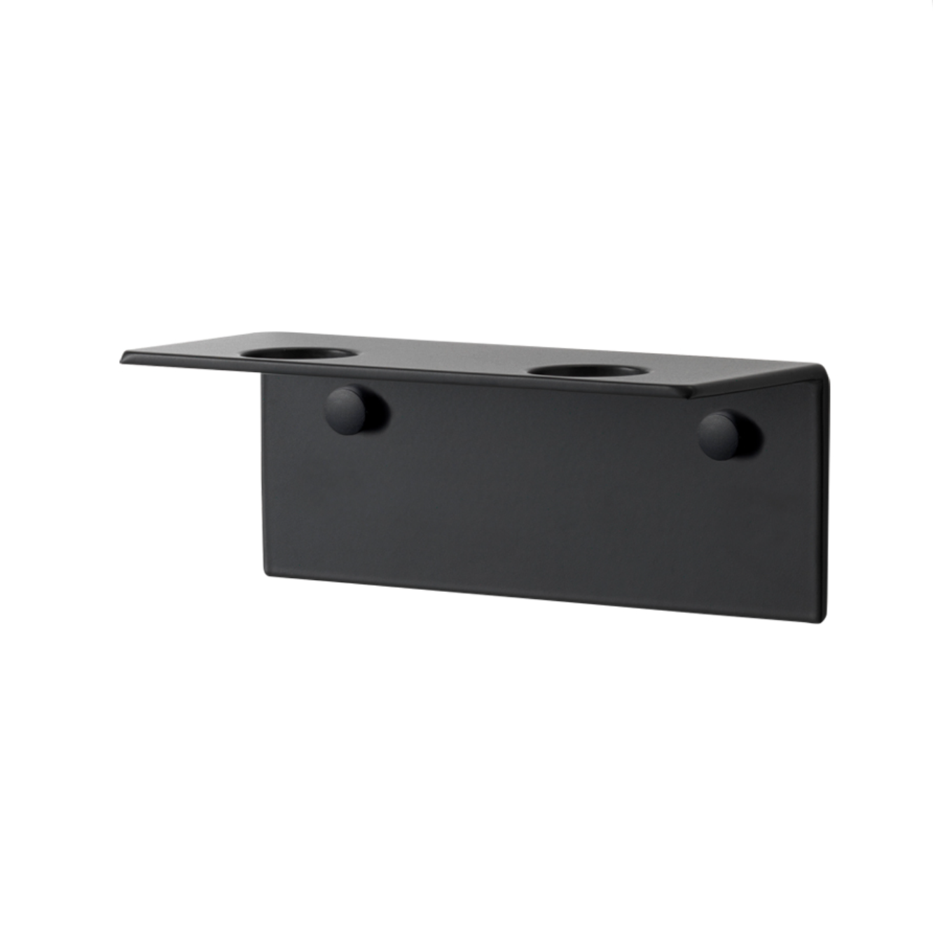Dobbelt oppheng til dispenser - Black
