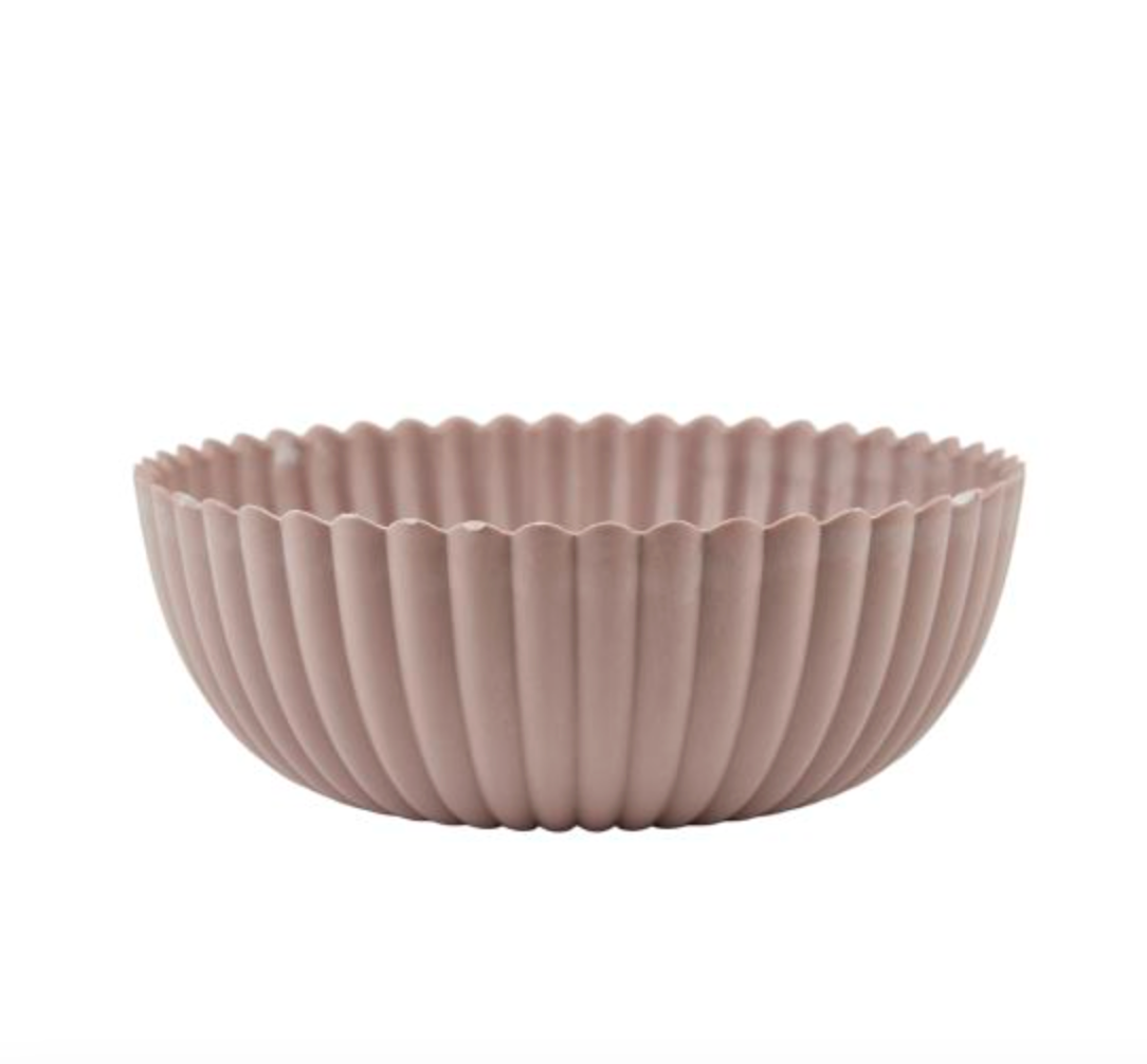 Bolle i betonglook - Rosa 20 cm