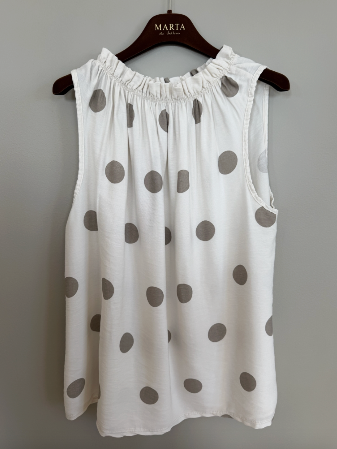 Bluse-topp Lucina - Beige