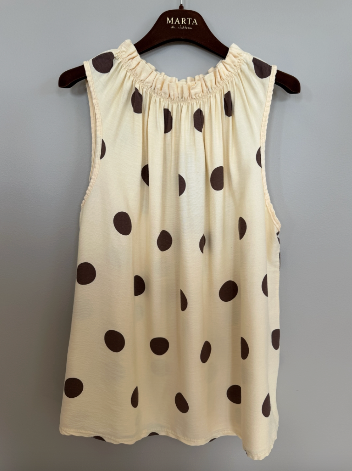 Bluse topp Lucina - Yellow