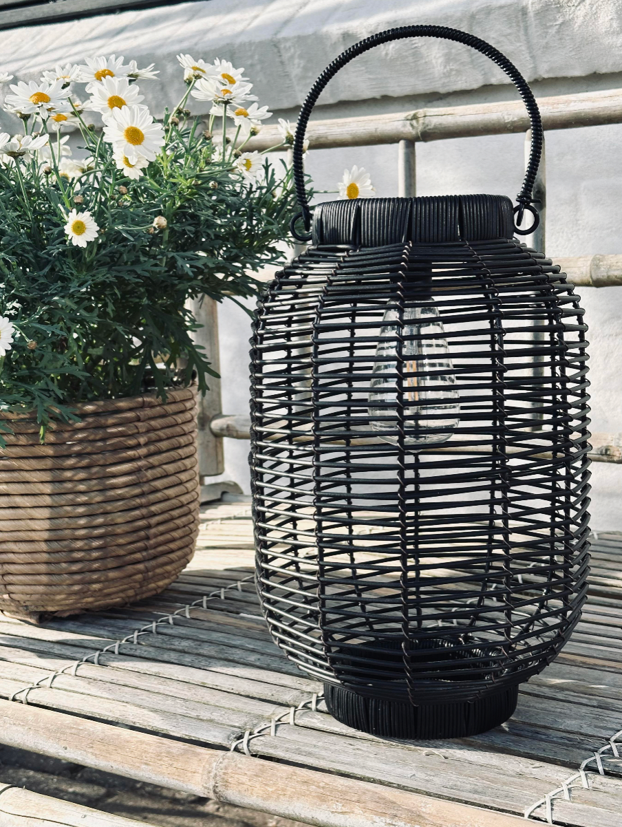 Lanterne Solar Molly Black - XL