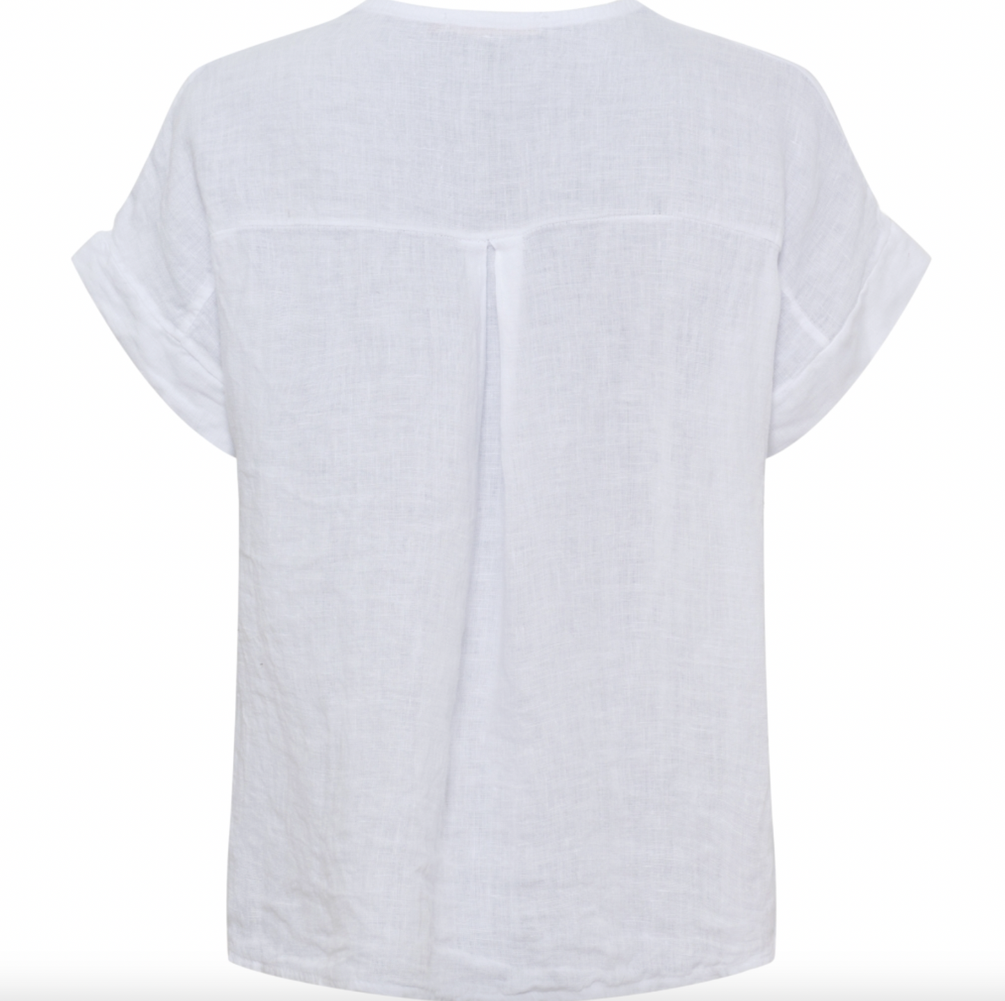 T-shirt - White linen