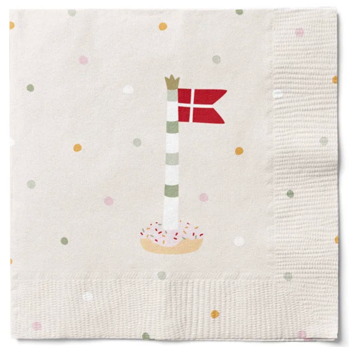 Servietter med flagg - 20 stk