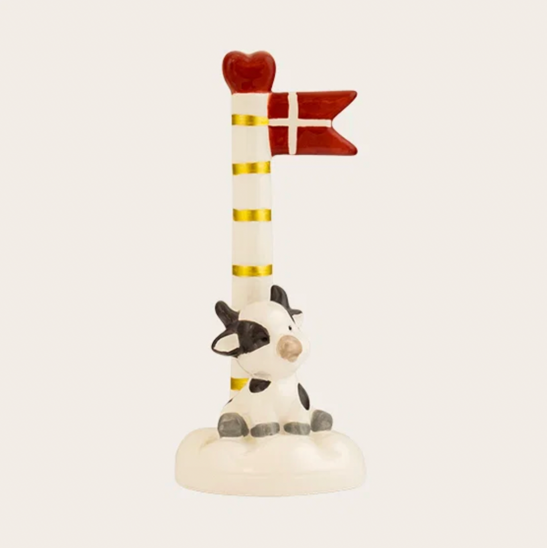 Flagg keramikk – Cow 14 cm