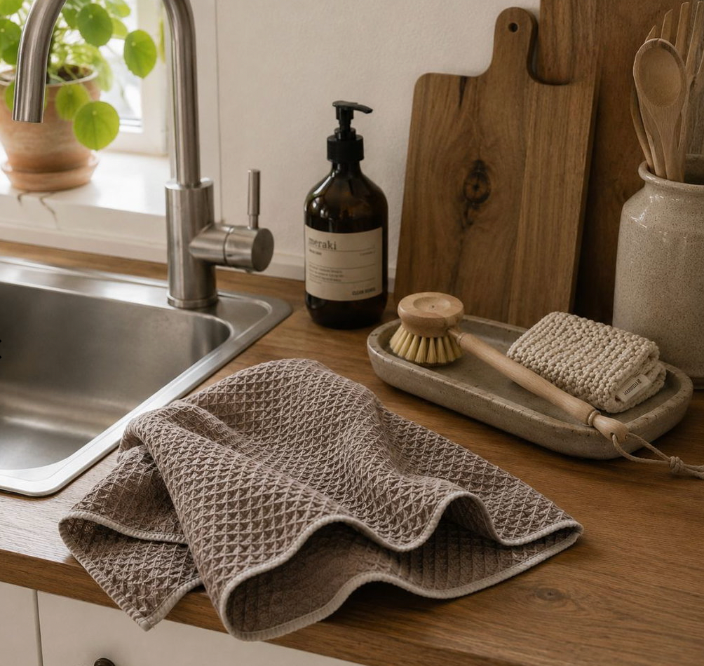 Håndklær i mikrofiber 3 stk - 60x40 cm