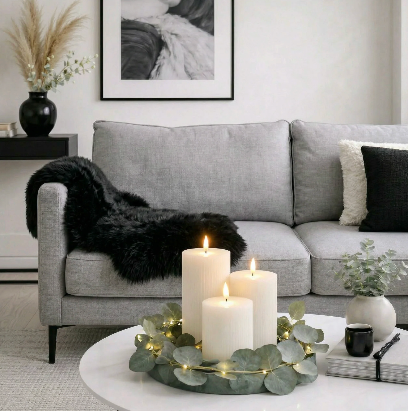 Lammeskind Black - 85x55cm