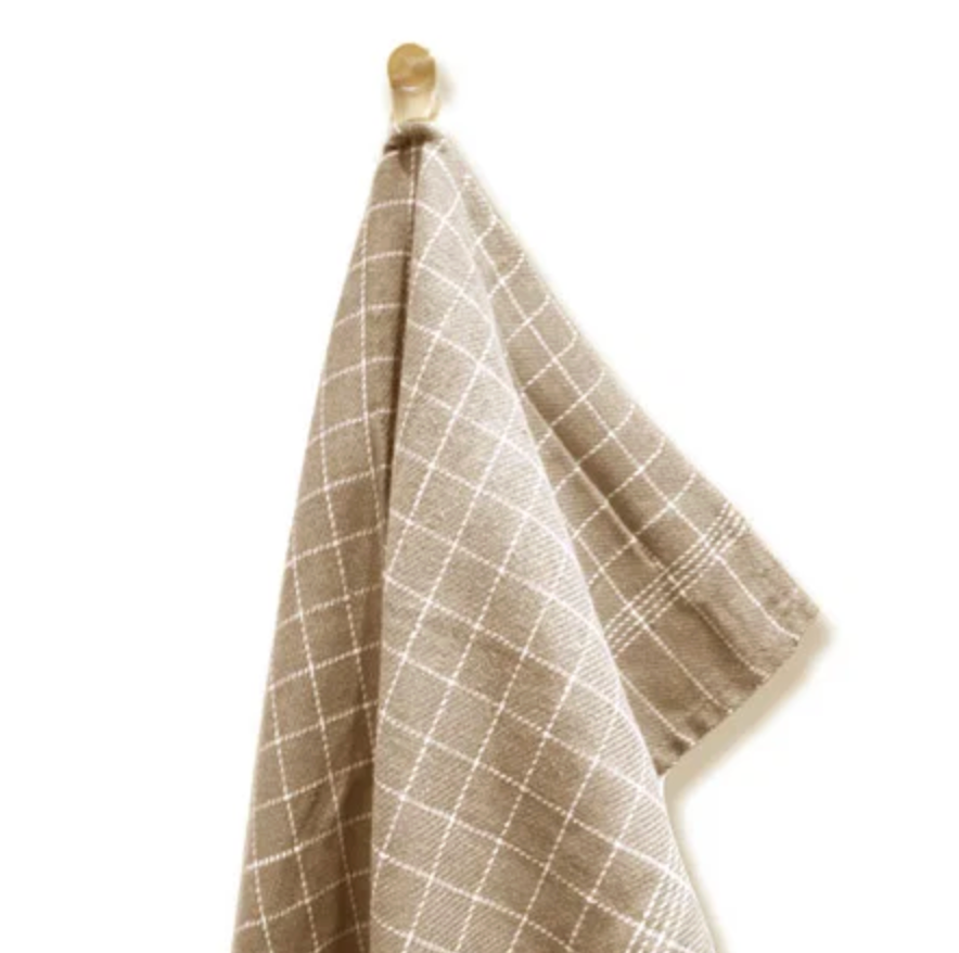 Kokkeviskestykker beige - pakke med 3 stk