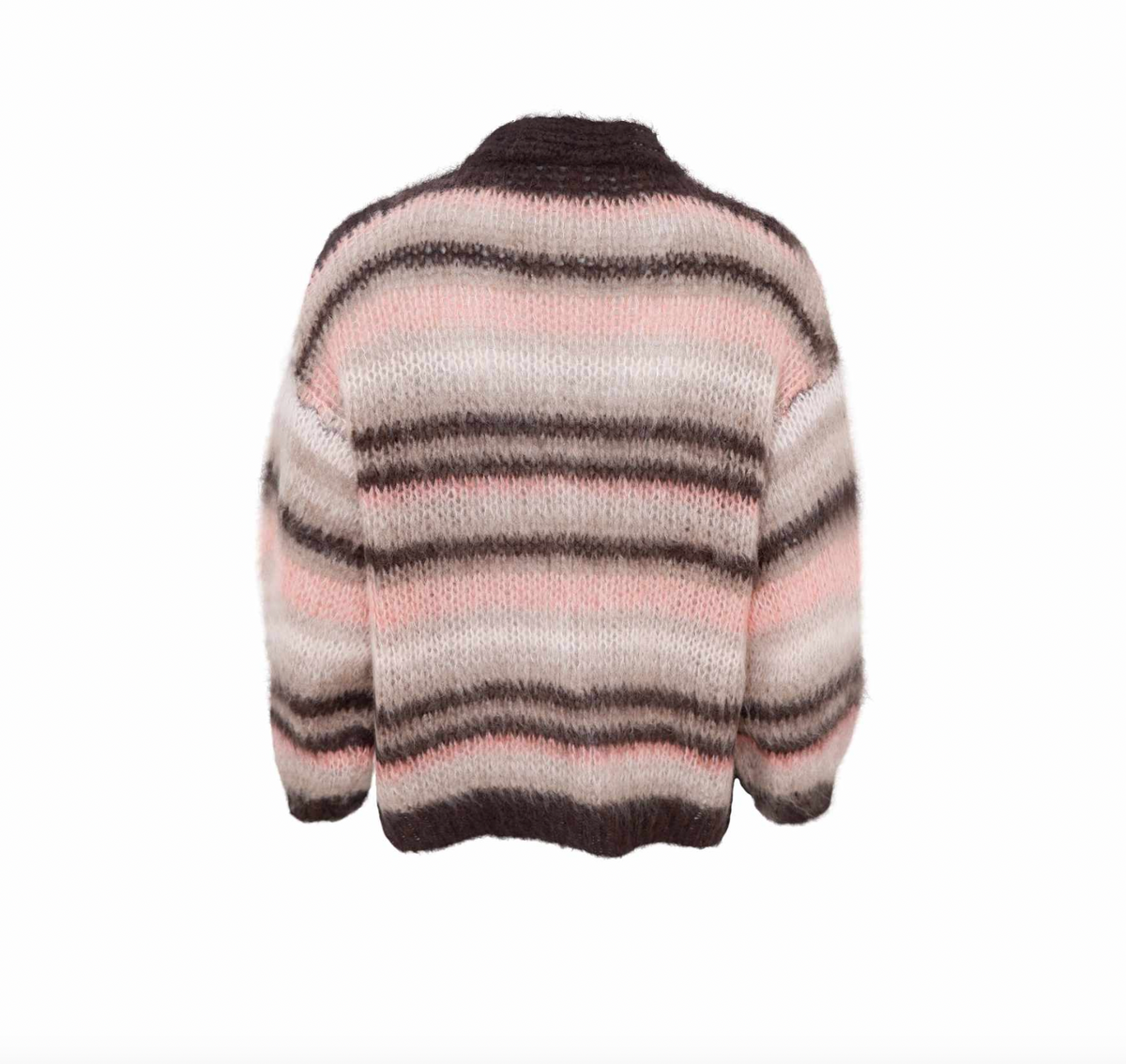 Cardigan CALANA – Stripet strikket cardigan