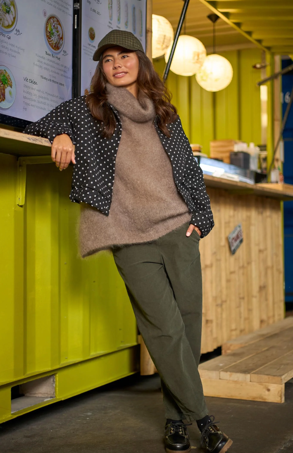 Vest BJOERK - Taupe – Mohair Mix