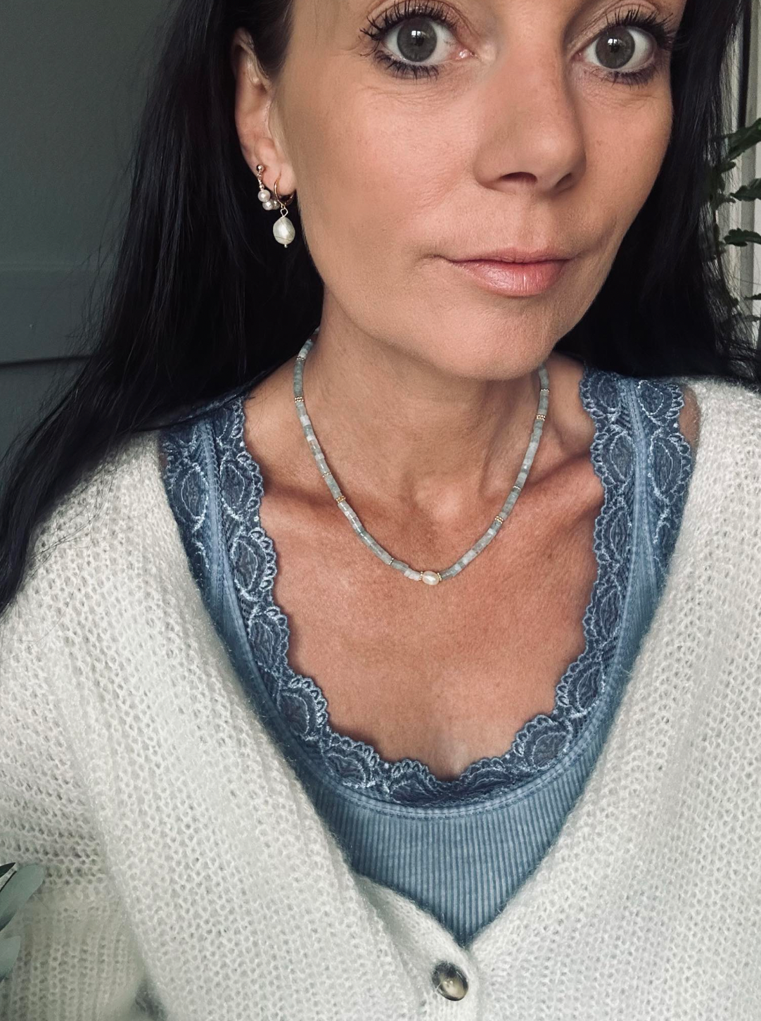 Øredobber Kirstin – Forgylt Sterling sølv