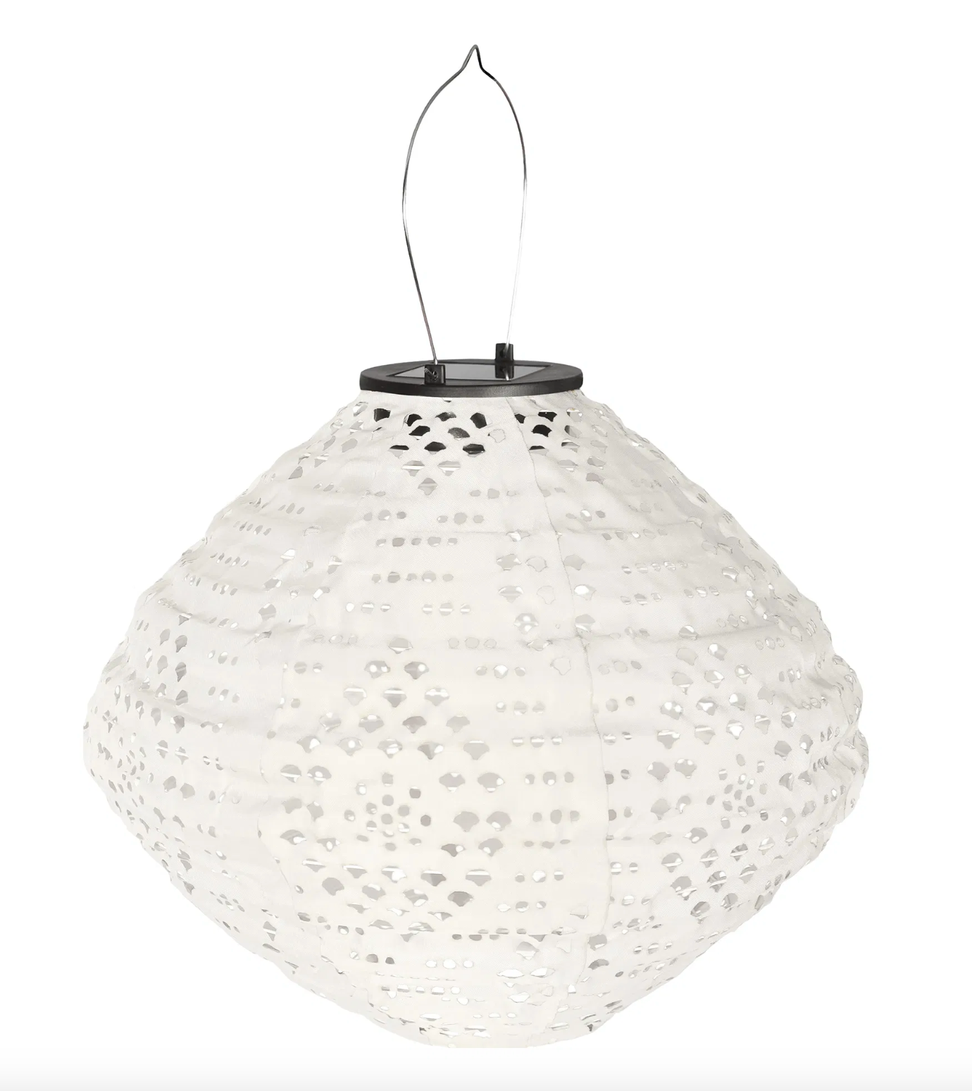 Lampe med solceller - White