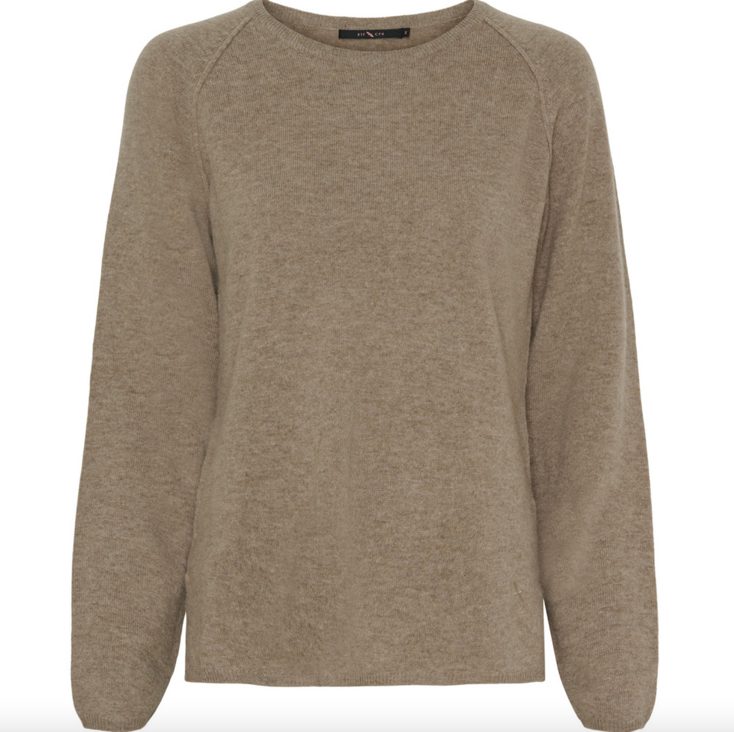 Pullover Cashmere - Taupe Melange
