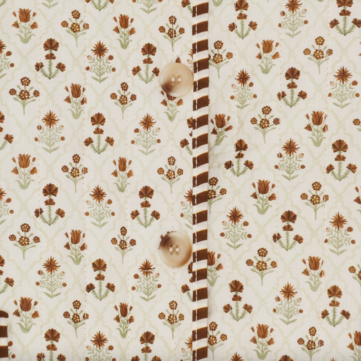 Quiltjakke - New brown / beige