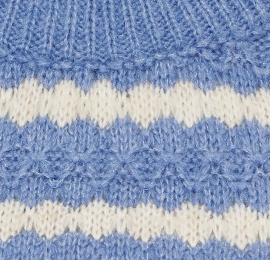 Strikk Nayeli - Jeans blue