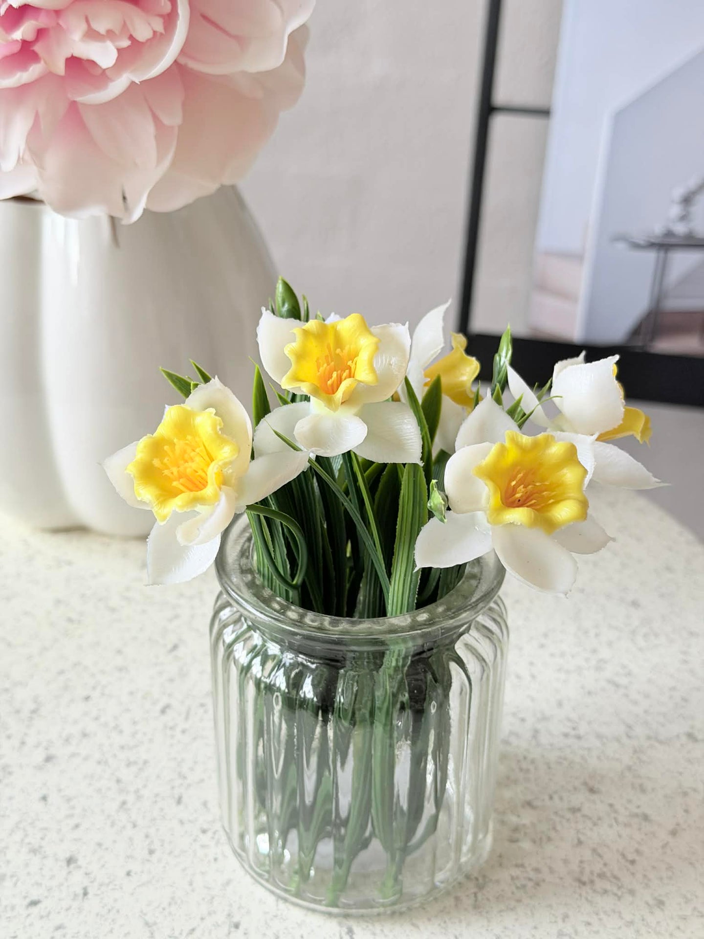 Blomster i vase - Flere farger